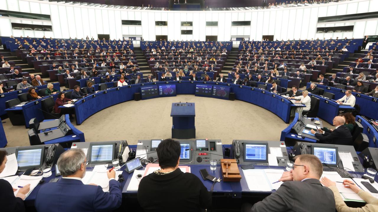 Nästa vecka samlas ledamöterna igen för att bland annat debattera bland annat konkurrenskraft, matpriser och nya asylregler. Arkivbild.