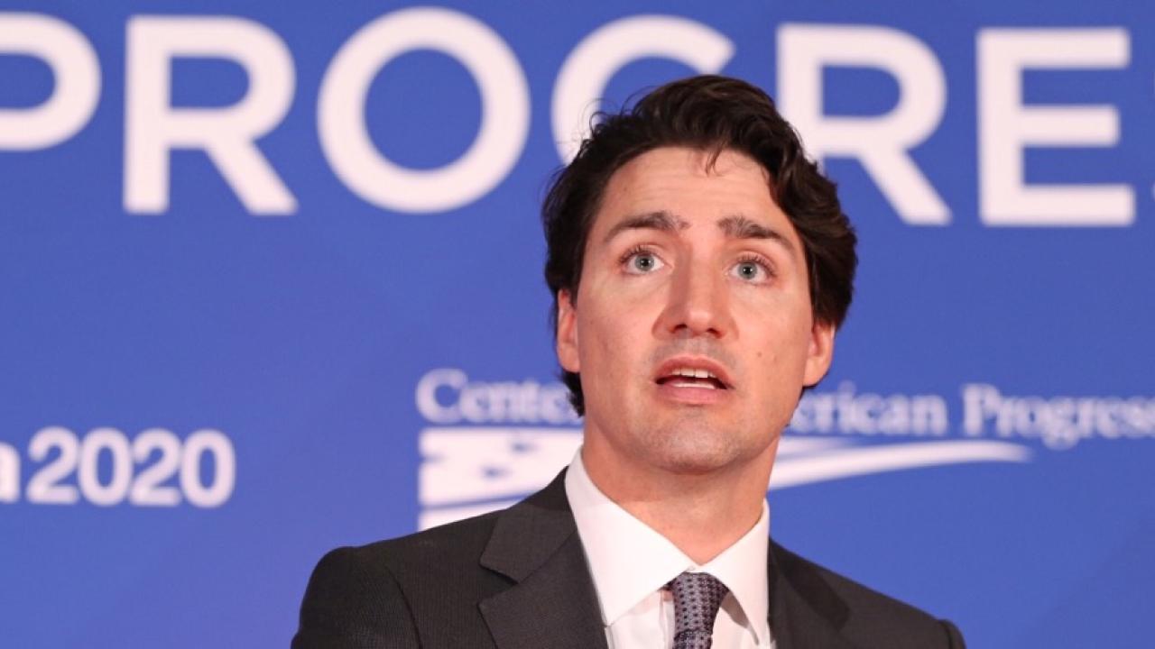 Kanadas liberale premiärminister har ställt in torsdagens Brysselresa men kan snart få beställa en ny biljett. Bilden är beskuren. Arkivbild.