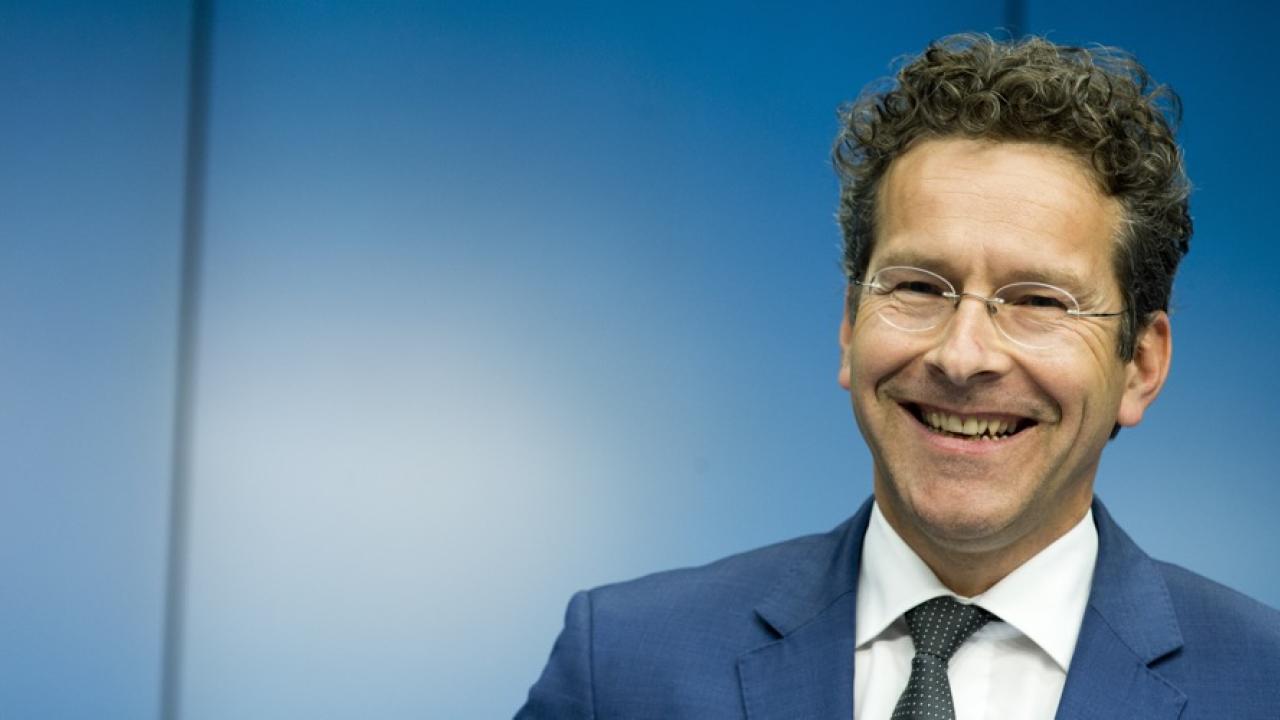 Är Dijsselbloem lika glad efter eurogruppsmötet på torsdag? Arkivbild.