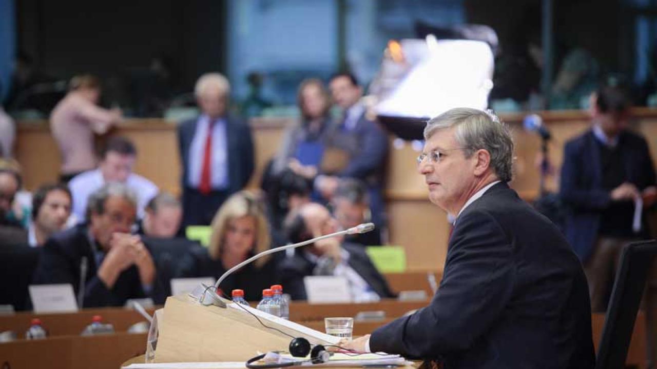 Tonio Borg frågas ut i Europaparlamentet.