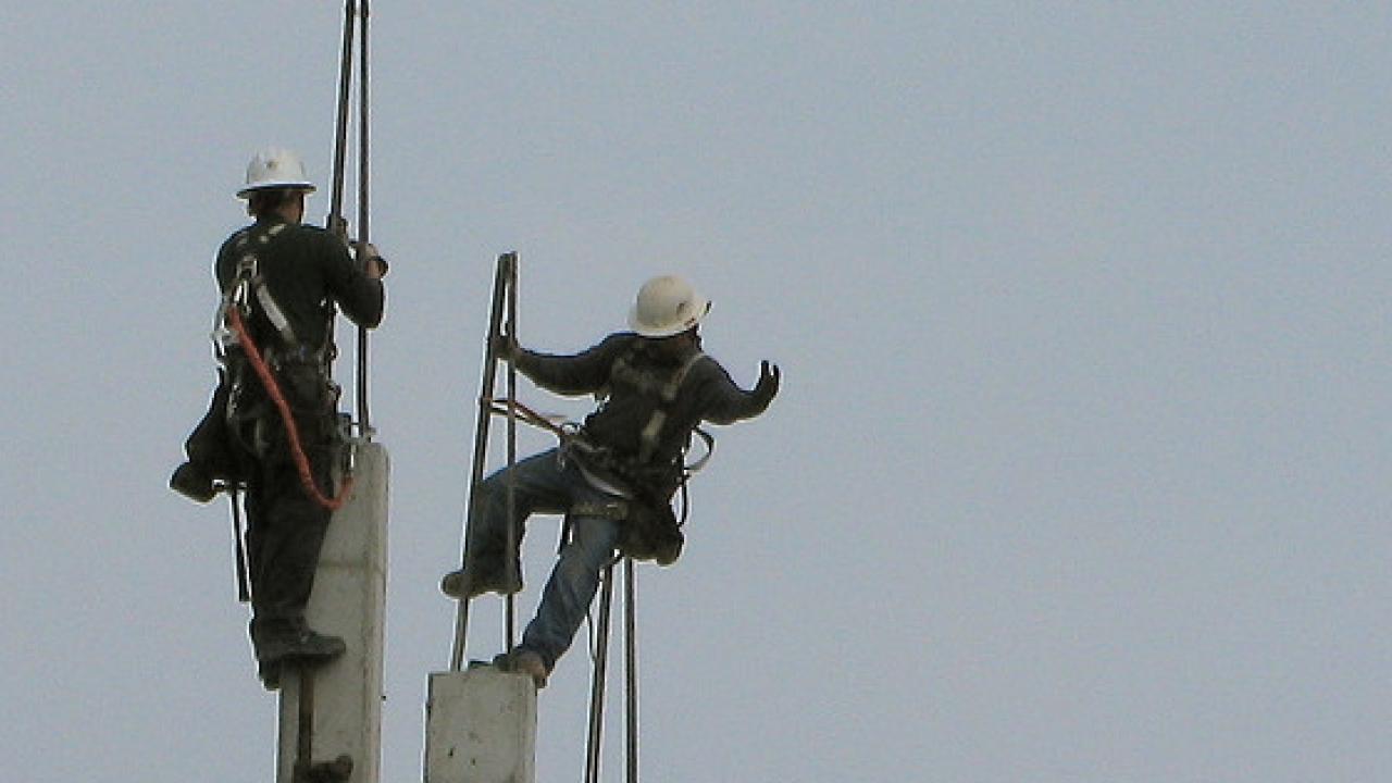 Det är svårt att ta Sveriges Byggindustrier på allvar, skriver Johan Lindholm, ordförande för Byggnads. Arkivbild.