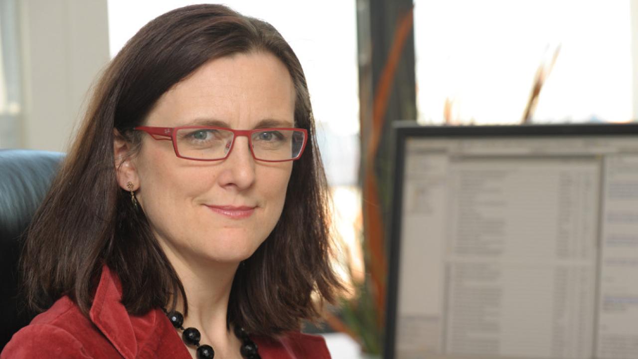 Cecilia Malmström blir Sveriges EU-kommissionär under mandatperioden 2014-2019. Arkivbild.