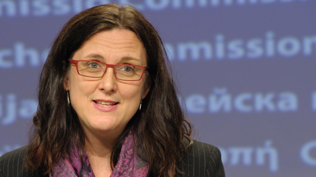 EU-kommissionär Cecilia Malmström vill se en solidariskare flyktingfördelning.