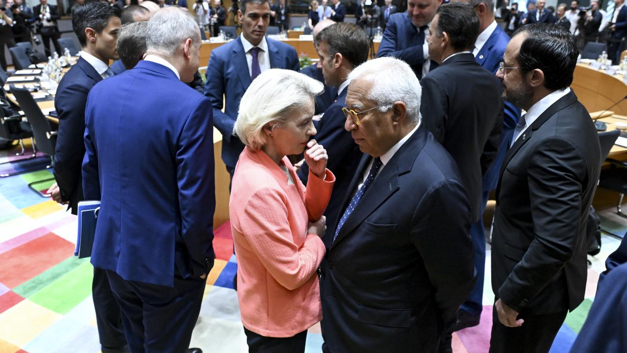 EU:s budgetförhandlingar kan bli både stökiga och utdragna. Förra förhandlingarna 2020 krävde ett fyra dagars julitoppmöte och en utdragen höst innan rådet i november kom överens med EU-parlamentet. Arkivbild.