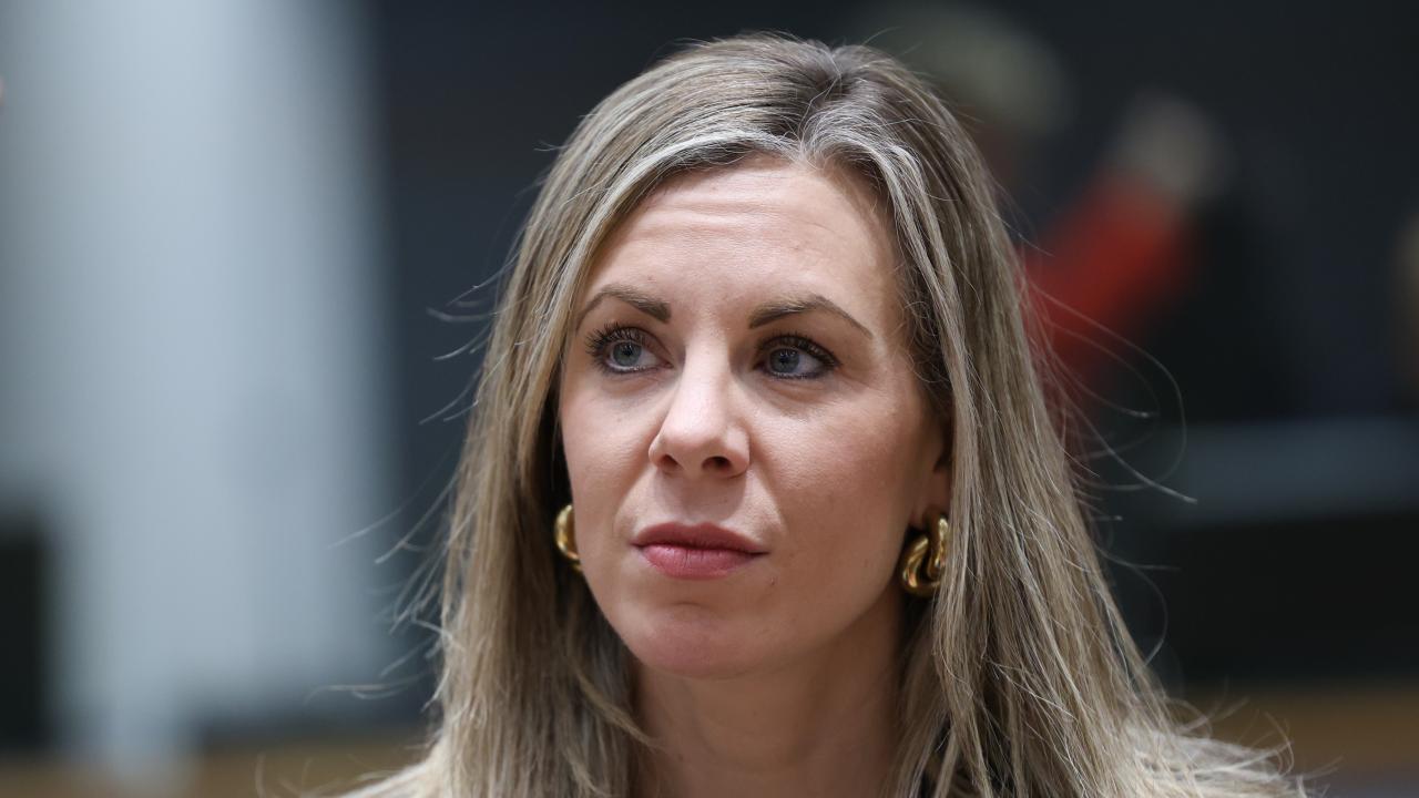 EU-minister Jessica Rosencrantz (M) avvisar det cypriotiska budgetförslaget inför nästa veckas EU-möten. Arkivbild.
