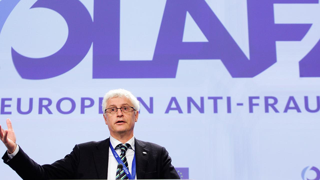 Chefen för EU:s antibedrägeribyrå Olaf Giovanni Kessler håller inte med om kritiken som riktas mot honom. Arkivbild.