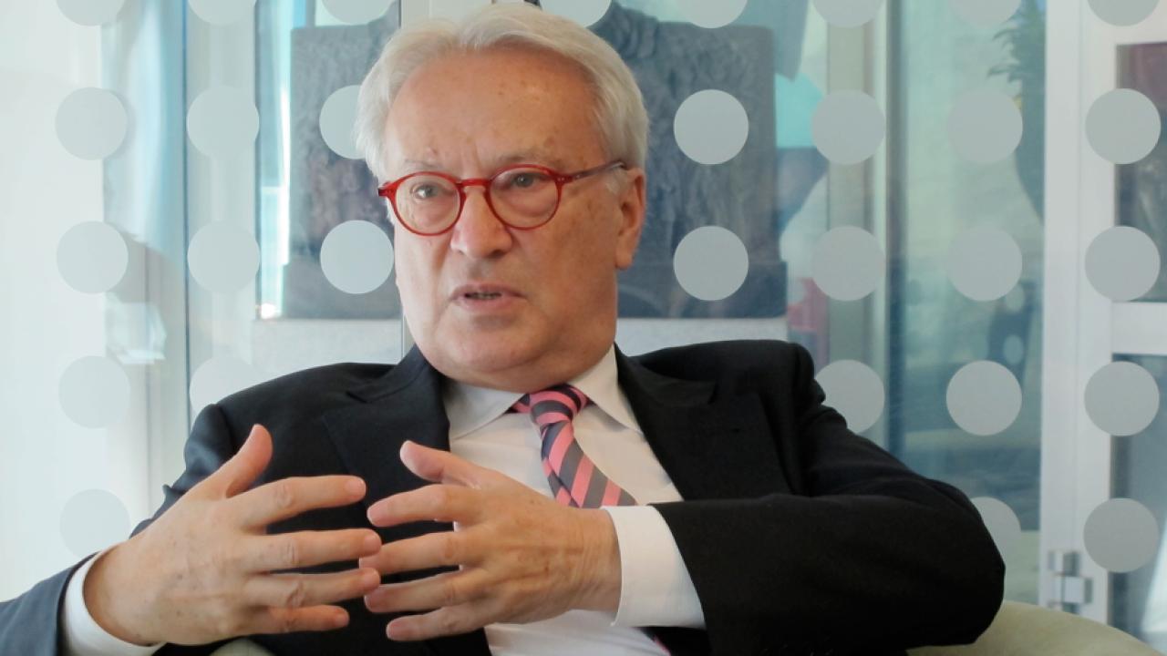 Hannes Swoboda ordförande för socialdemokraterna i Europaparlamentet.