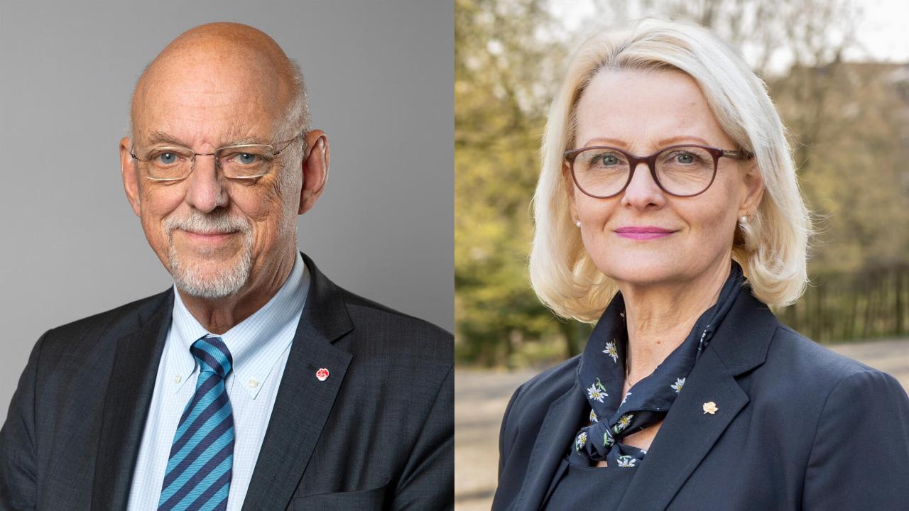 EU-minister Hans Dahlgren (S) och Europaparlamentariker Heléne Fritzon (S) vill se "en europeisk framtid  som är grön, feministisk och jobbskapande."