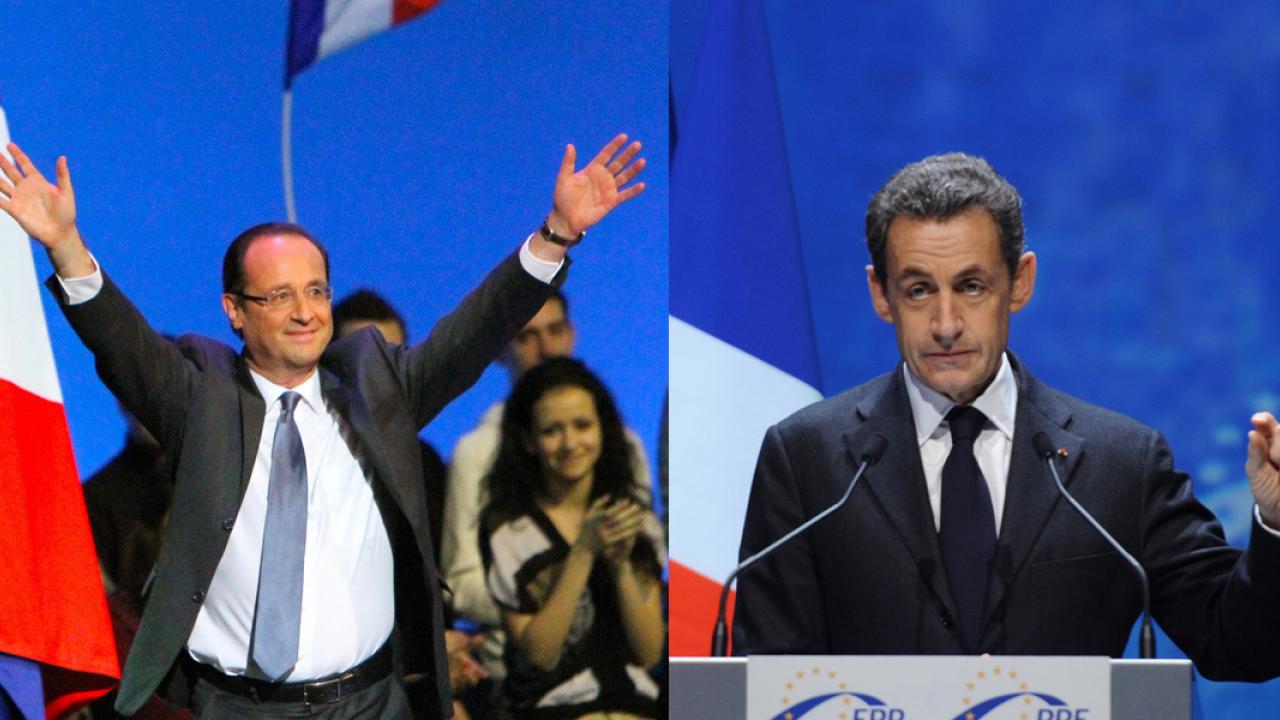 François Hollande ser ut att vinna franska presidentvalet. För Nicolas Sarkozy ser det inte lika ljust ut.