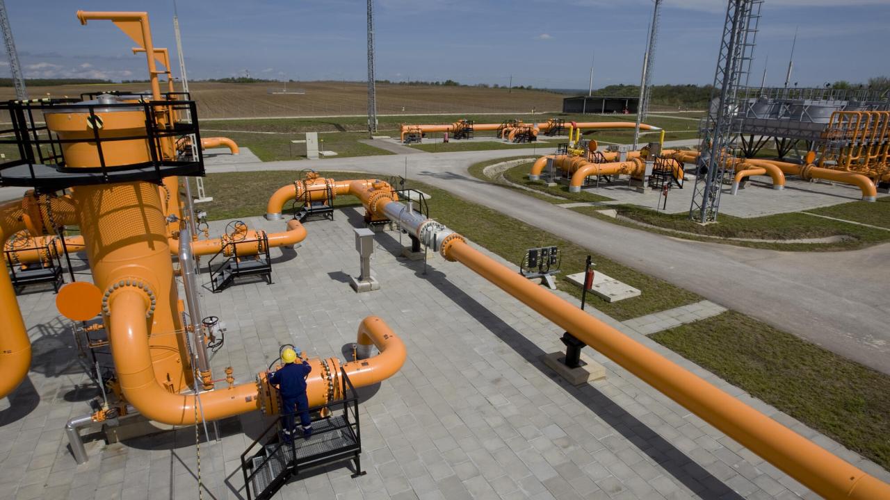 Naturgas är den primära energikällan för uppvärmning av byggnader i många EU-länder. Arkivbild.