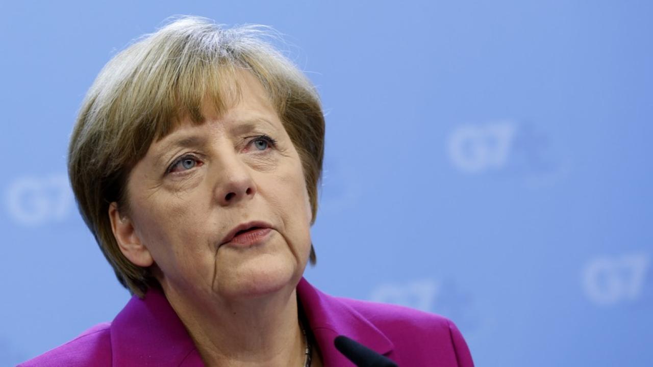 Tysklands förbundskansler Angela Merkel. Arkivbild.