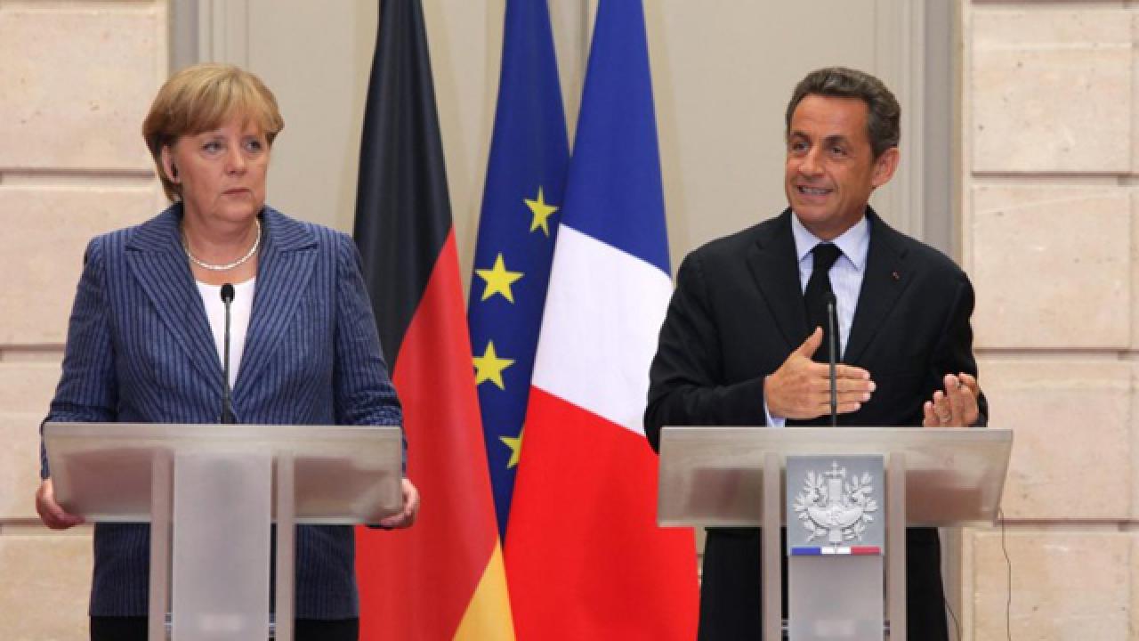 Ökad finanspolitisk samordning efter Merkels och Sarkozys  toppmöte i Paris