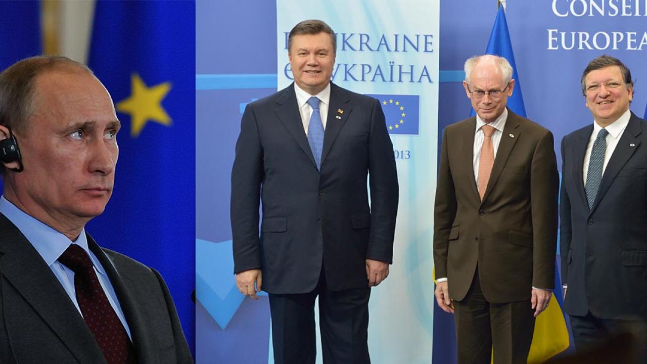 Ukraina ser ut att vända sig mot Ryssland i ett spel om inflytande och makt. Arkivbild.