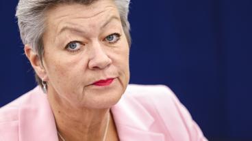 EU:s inrikes- och migrationskommissionär Ylva Johansson.