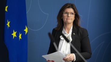 Sveriges arbetsmarknadsminister Eva Nordmark (S). Arkivbild.