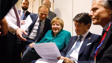 EU:s ledare nådde tillslut en uppgörelse om migration som även Italiens premiärminister Conte kunde acceptera. 