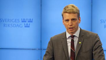 Finansmarknadsminister Per Bolund (MP). Arkivbild.