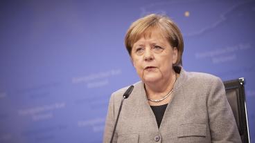 Den tyska förbundskanslern Angela Merkel. Arkivbild.