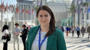 Emma Wiesner på COP28 i Dubai