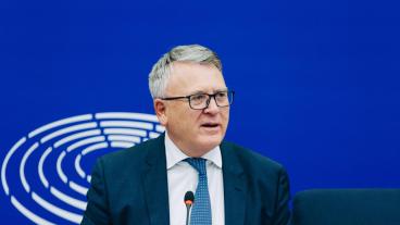 EU:s arbetsmarknadskommissionär Nicolas Schmit, en socialdemokratiska luxemburgare.