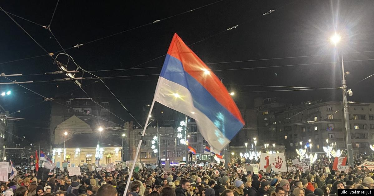 Photo: Europaportalen Studentlistan Wins Serbia Election After Ruling Party Concedes Defeat