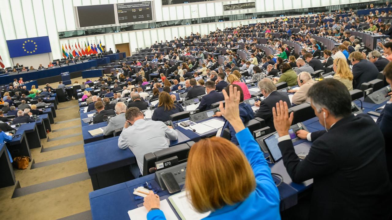 Omröstning i Europaparlamentet 13 september 2023