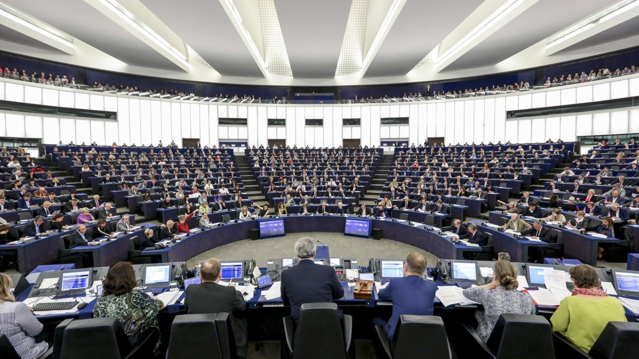 EEU-parlamentet diskuterade på onsdagen det kommande EU-toppmötet 19-20 oktober. Arkivbild.