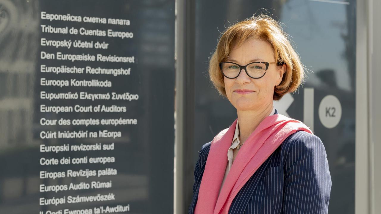 Sveriges ledamot i Europeiska revisionsrätten Eva Lindström. Arkivbild.