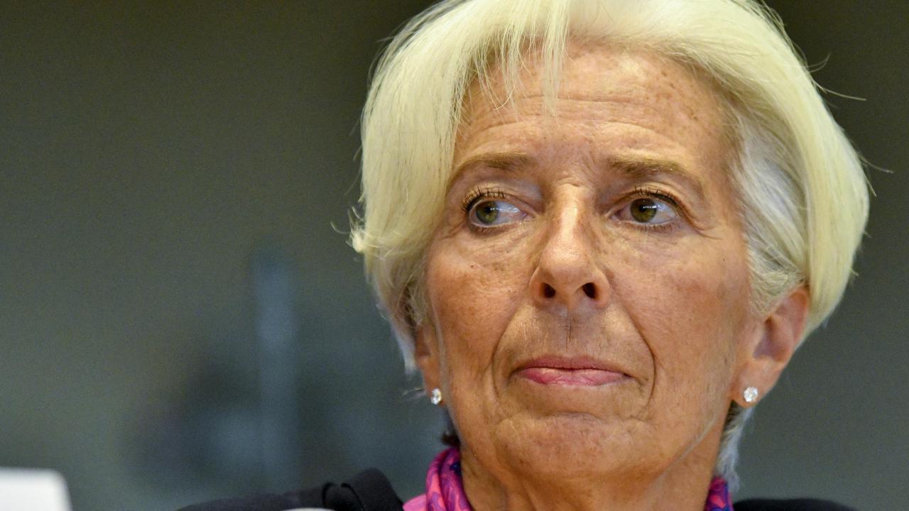 Europeiska centralbankens chef Christine Lagarde. Arkivbild