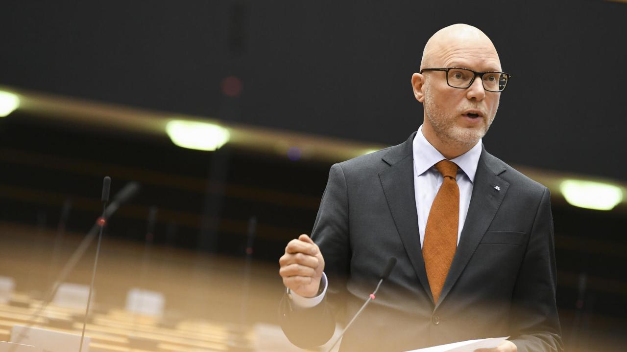 Europaparlamentariker Jörgen Warborn (M). 