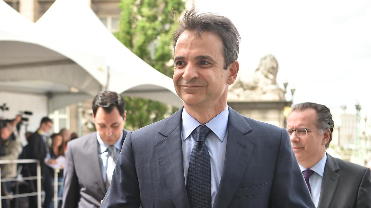 Greklands nyinstallerade premiärminister Kyriakos Mitsotakis. Arkivbild.