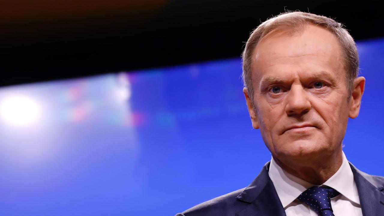 Europeiska rådets ordförande Donald Tusk.