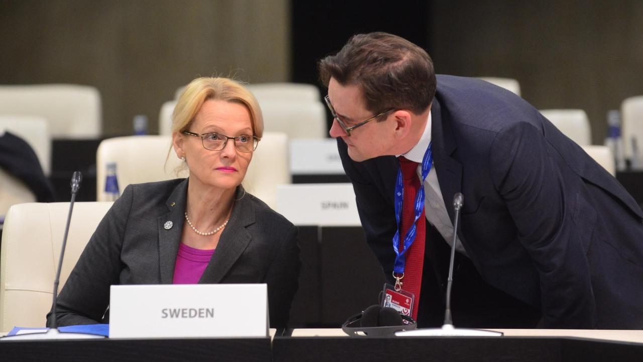 Migrationsminister Heléne Fritzon (S).