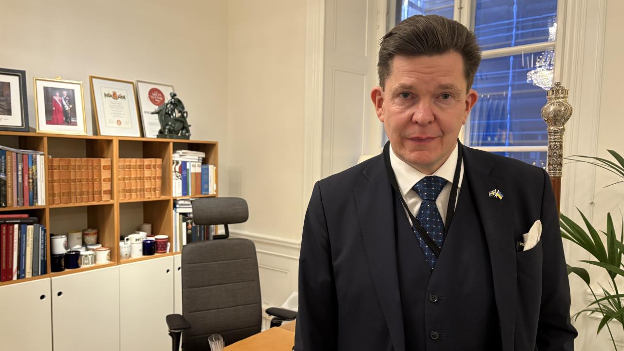 Riksdagens talman Andreas Norlén kommenterar riksdagens EU-arbete.