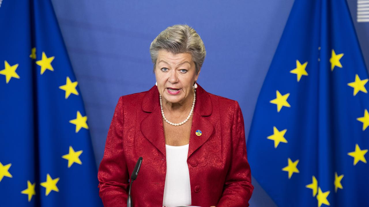 EU:s inrikes- och migrationskommissionär Ylva Johansson har gett den polske utrikesministern till den 3 oktober att svara på hennes elva frågor. Arkivbild.