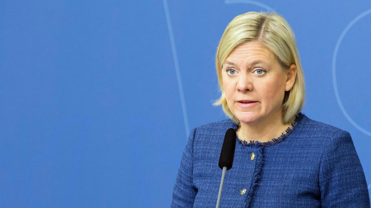 Sveriges finansminister Magdalena Andersson (S). Arkivbild.
