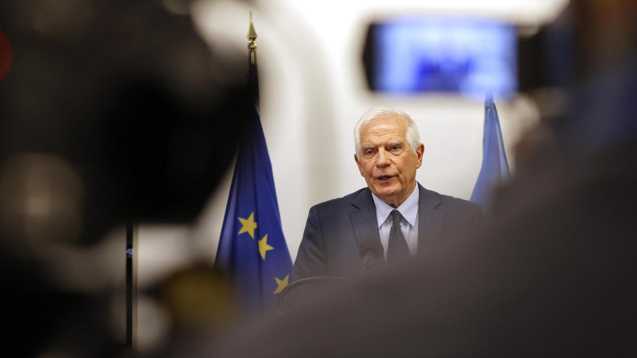 EU:s utrikeschef Josep Borrell sade på onsdagen att ytterligare santioner mot Ryssland är att vänta. 