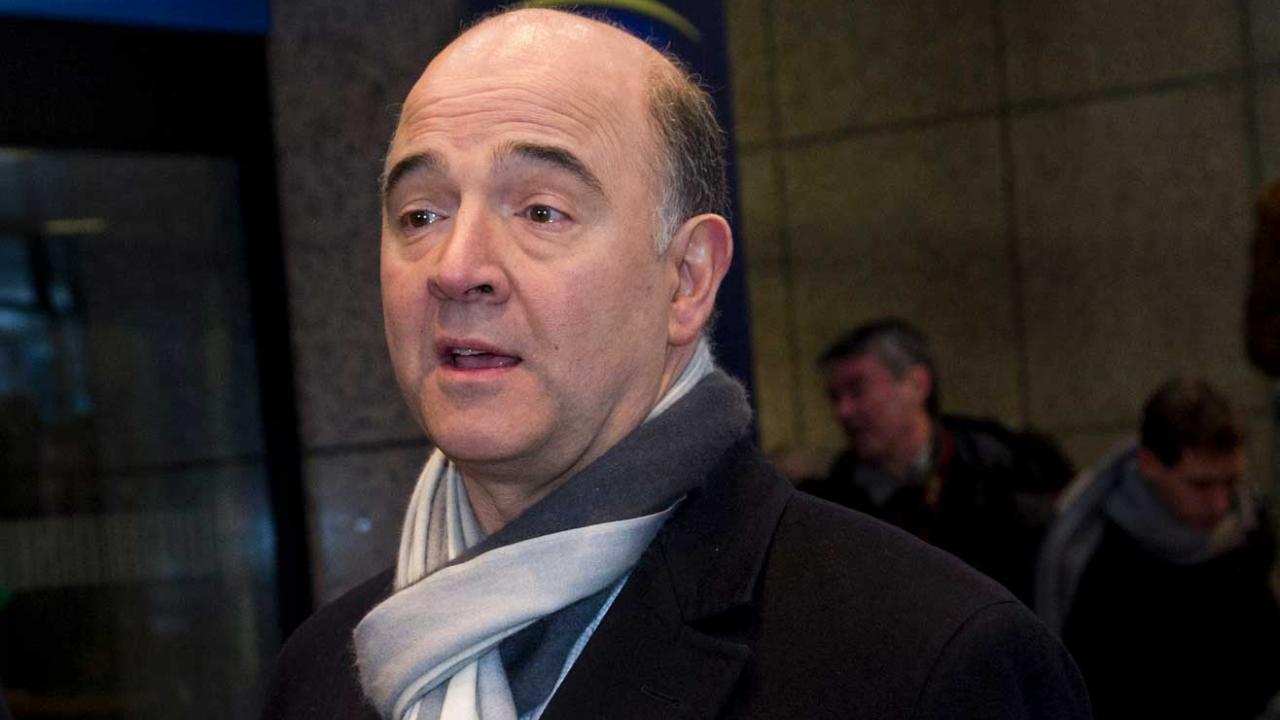 Den franske finansminister Pierre Moscovici vädjar om förståelse för sitt lands ekonomiska situation. Arkivbild.