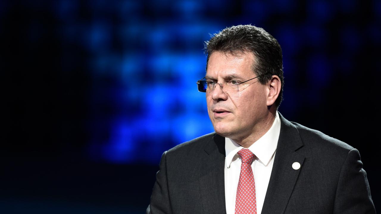 Den slovakiske socialdemokraten Maroš Šefčovič vill bli EU-kommissionens ordförande. Arkivbild.