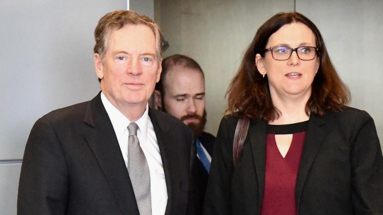 Handelskommissionär Cecilia Malmström har förhandlat med sin amerikanska motpart för att undantas USA:s tullar. 