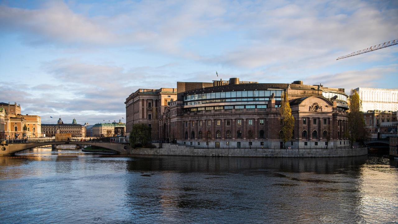 Svenska riksdagen har högst andel kvinnliga parlamentariker i EU. Arkivbild.