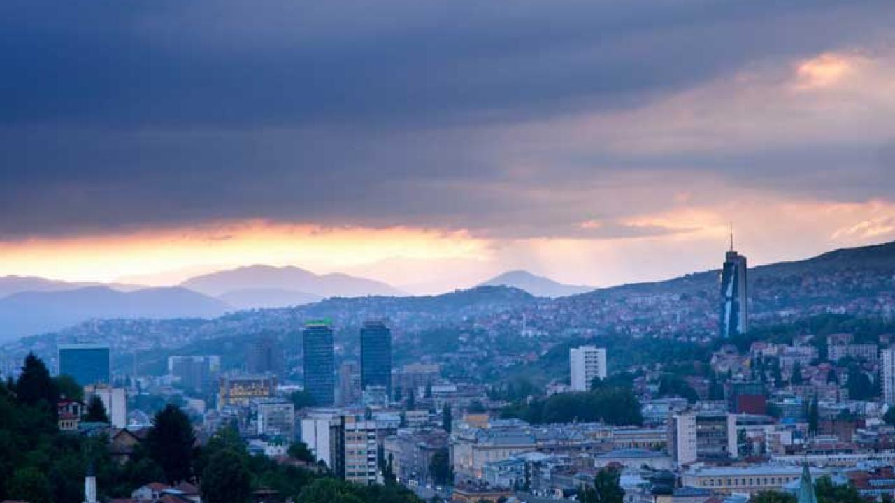 Sarajevo i Bosnien-Hercegovina.