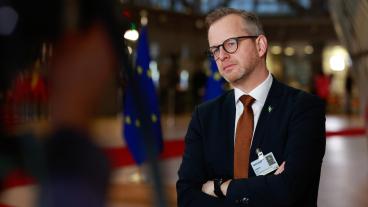 Sveriges finansminister Mikael Damberg (S) inför sitt första EU-möte i sin nya roll.