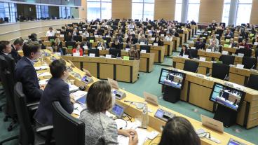 Resultatet från veckans omröstning i miljöutskottet tas nu vidare till hela EU-parlamentet där ledamöterna kan föreslå ytterligare förändringar i parlamentets position. Arkivbild.