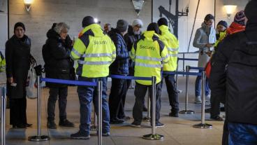 Gränskontroll i Danmark. Foto: News Oresund
