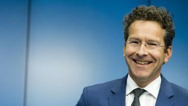 Enligt uppgift fick Dijsselbloem stöd av 12 av av de 19 eurogruppsmedlemmarna. Arkivbild. Enligt uppgift fick Dijsselbloem stöd av 12 av av de 19 eurogruppsmedlemmarna. Arkivbild.