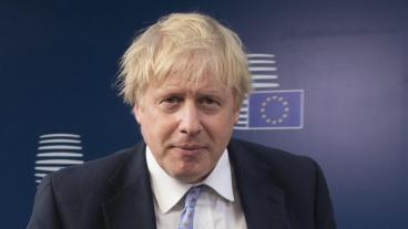 Storbritanniens konservative premiärminister Boris Johnson presenterar inga konkreta förslag för hur en hård gräns på Irland ska undvikas. Arkivbild.