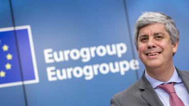 Eurogruppens ordförande Mário Centeno. Arkivbild. Eurogruppens ordförande Mário Centeno. Arkivbild.