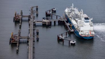 Norska gasledningarna till övriga Europa är fulla och USA exporterar flytande naturgas på maxkapacitet. Arkivbild.