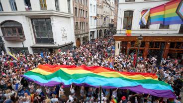 Över 100 000 personer som identifierar som hbtqi har deltagit i studien. Arkivbild.